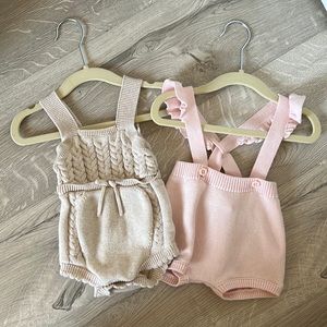 Cat and Jack knot rompers